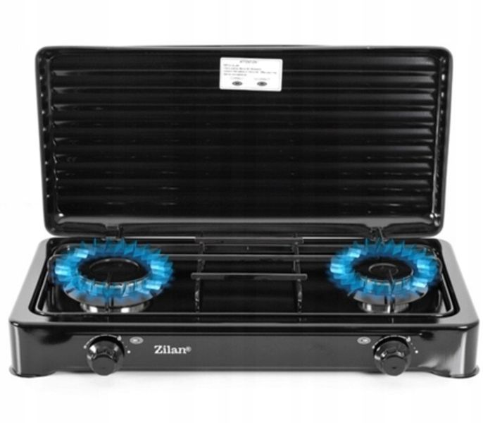 KUCHENKA GAZOWA 2 PALNIKI PRZENOŚNA + WĄŻ REDUKTOR zdjęcie 4