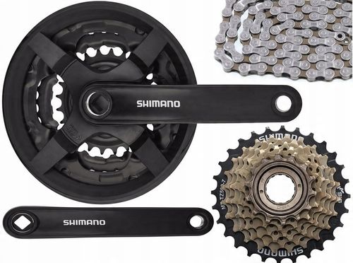 Korba Shimano TOURNEY 6/7/8 FC-TY301 42/34/24 170 na Arena.pl