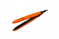 Prostownica do włosów, mini, turystyczna, kolor pomarańczowy