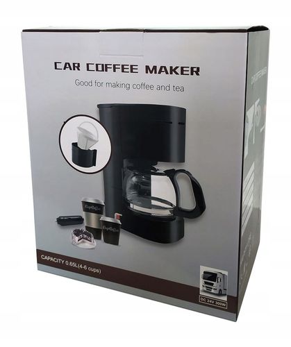 SAMOCHODOWY EKSPRES DO KAWY 0,65L 24V 300W na Arena.pl