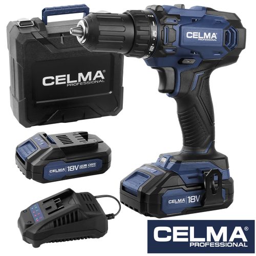 Wiertarko-wkrętarka CELMA Professional WAK-Li 18OBS 2x18V2Ah na Arena.pl