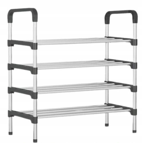 PÓŁKA NA BUTY STOJAK REGAŁ SZAFKA 4 POZIOMY MOCNA ORGANIZER NA BUTY DO na Arena.pl