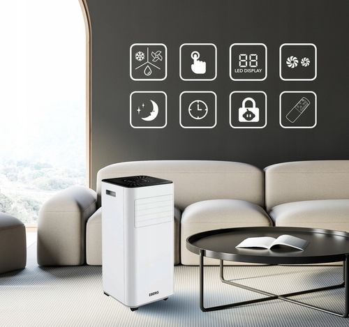 Klimatyzator przenośny MIRU PRO 2,6kW osuszacz 24l/24h WiFi + ClimaLock na Arena.pl