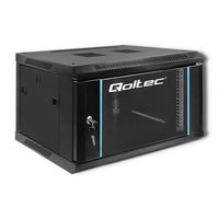 Qoltec Szafa RACK 19" | 6U | 600*370