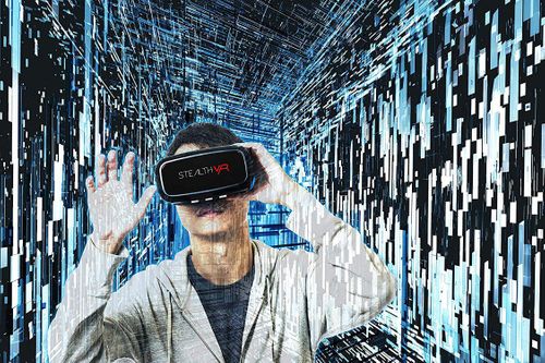 Stealth VR Okulary Gogle 3D + Pilot + słuchawki na Arena.pl