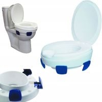 Nasadka nakładka PODWYŻSZAJĄCA sedes z klapą 11 cm CLIPPER III - HERDEGEN