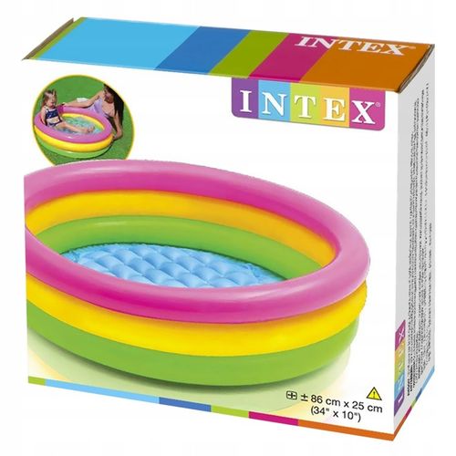 BRODZIK BASENIK DMUCHANY DLA DZIECKA INTEX 57412 114x25cm na Arena.pl