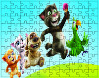 Puzzle Gadający Kot