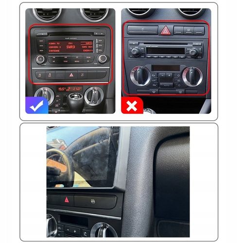 RADIO 2 DIN ANDROID 13 Audi A3 8P 2003-2013 ANDROID AUTO CARPLAY 2GB/64GB na Arena.pl