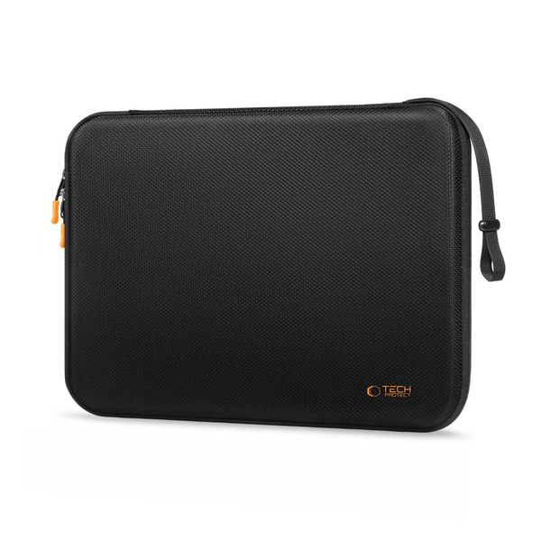 tech-protect hardpouch laptop 13-14 black/orange zdjęcie 2