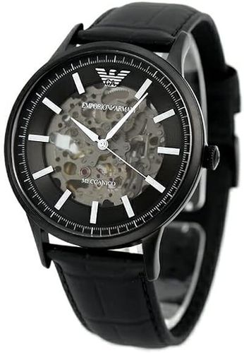 Zegarek męski EMPORIO ARMANI SKELETON AUTOMATIC AR60042 (zi055c) na Arena.pl