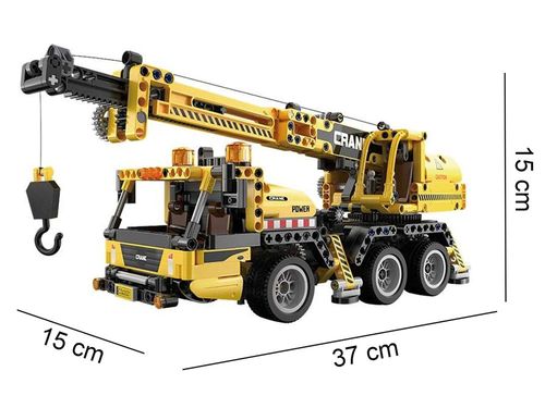 DŹWIG Z RUCHOMYMI ELEMENTAMI KLOCKI na Arena.pl