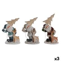 ozdoby świąteczne DKD Home Decor Żywica (18 x 11 x 23,5 cm) (3 Sztuk)