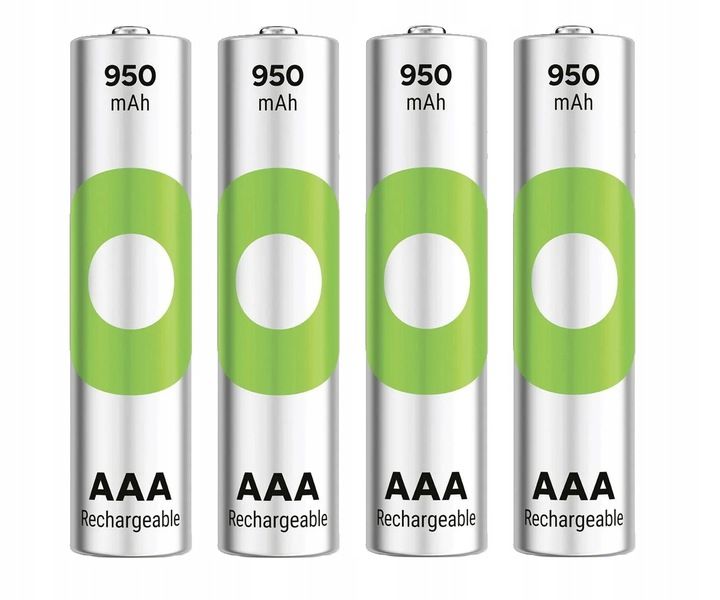 4x Akumulator GP ReCyko 950mAh 1.2V AAA NiMH LUZ zdjęcie 1