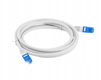 Patchcord S/FTP 6a Lanberg RJ45 / RJ45 15 m szary