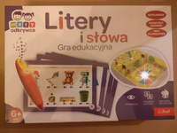 Gra edukacyjna Trefl LITERY I SŁOWA (mały odkrywca)