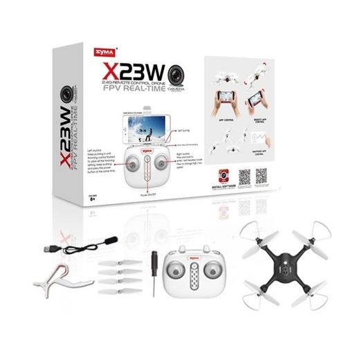 Dron Syma X23W Czarny (RTF) na Arena.pl