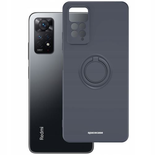 ETUI SILIKONOWE SPACECASE RING CASE DO REDMI NOTE 11 PRO 5G + SZKŁO na Arena.pl