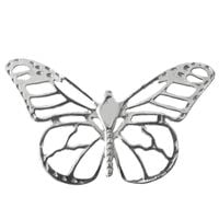 SREBRNY WISIOREK MOTYL AŻUROWY SREBRO PRÓBY 925