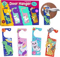 Zestaw do Tworzenia Zawieszek na Drzwi DIY dla Dzieci 52 Elementy