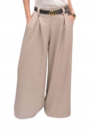 SPODNIE spódnico-spodnie Szeroka Nogawka na Arena.pl