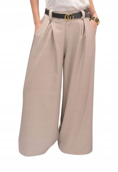 SPODNIE spódnico-spodnie Szeroka Nogawka zdjęcie 2