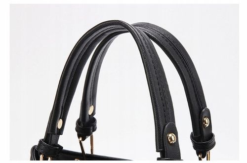 TOREBKA DAMSKA KUFEREK CZARNY BEŻ DO RĘKI NA RAMIĘ LISTONOSZKA WĄŻ na Arena.pl