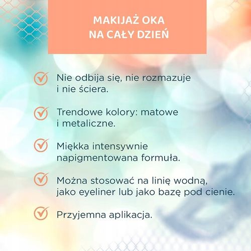 EVELINE kredka do oczu żelowa VARIETE WTP#04 Lagoo na Arena.pl