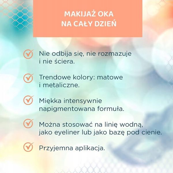 EVELINE kredka do oczu żelowa VARIETE WTP#04 Lagoo zdjęcie 3