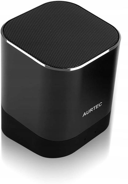Głośnik przenośny AURTEC Bluetooth, USB Czarny zdjęcie 1