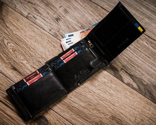 portfel męski w orientacji poziomej ze skóry naturalnej - peterson na Arena.pl