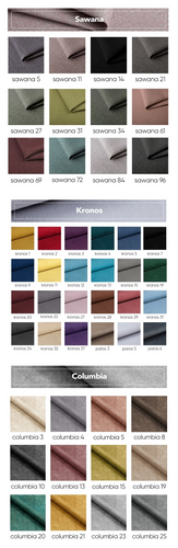 Łóżko tapicerowane LUX 7 140x200 ze  Stelażem i pojemnikiem na Arena.pl