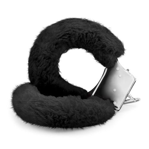 Crushious Désir Noir Handcuffs Set + Satin Blindfold And Warming Effect na Arena.pl