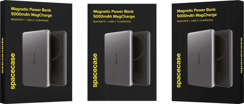 Spacecase Powerbank 5000Mah Magcharge Pb01 Gray zdjęcie 16