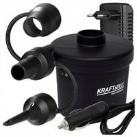 MOCNA POMPKA ELEKTRYCZNA DO MATERACA SAMOCHODOWA ODSYSACZ POWIETRZ 12V 230V