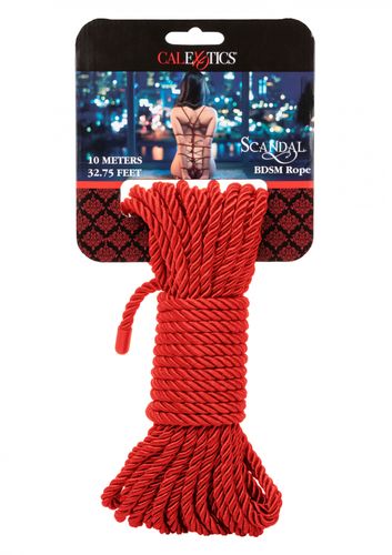 scandal bdsm rope 10m red na Arena.pl