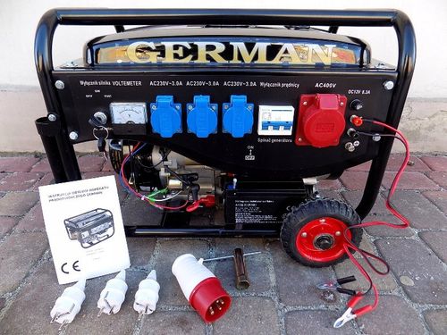 Agregat generator prądotwórczy 3,63kVA E-START HIT na Arena.pl