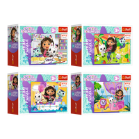 Puzzle - ''miniMaxi" - Kolorowy dzień Gabby /  Trefl 56041