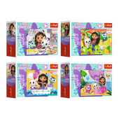 Puzzle - ''miniMaxi" - Kolorowy dzień Gabby /  Trefl 56041