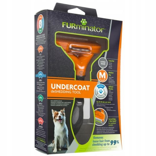 FURMINATOR SZCZOTKA FURMINATOR DLA PSÓW DŁUGOWSŁOSYCH M na Arena.pl