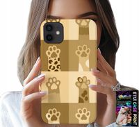 ETUI DO IPHONE 12 - LOVE CAT, WZORY Z KOTAMI, ŁAPKI KOTÓW
