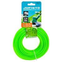 ŻYŁKA TNĄCA DO KOS I PODKASZAREK 2,4 MM 50 MB JUFISTO GWIAZDKA