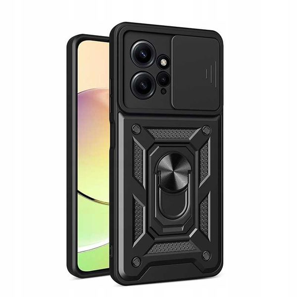 Spacecase Camring Redmi Note 12 4G Black zdjęcie 7