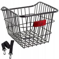 KOSZ NA ROWER METALOWY TYLNY KOSZYK ROWEROWY NA BAGAŻNIK