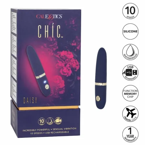 calexotics chic daisy mini masażer wodoodporny 10 trybow 10,7 cm na Arena.pl