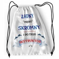 Plecak Dla Instruktora Sportowy Szkolny Worek Z Nadrukiem Ze Zdjęciem