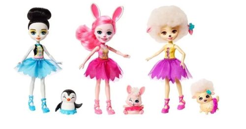 Lalka Enchantimals Baletnice 3-pak na Arena.pl