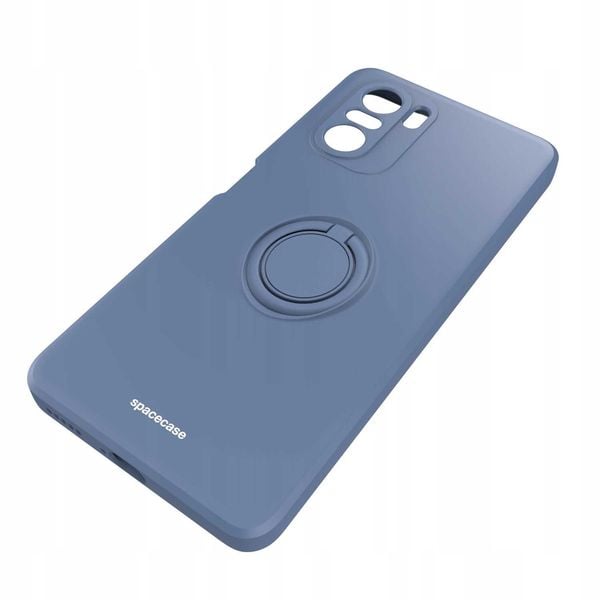 Spacecase Silicone Ring Poco F3 / Mi 11I Blue zdjęcie 4