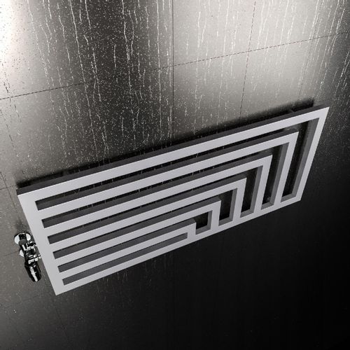 GRZEJNIK DEKORACYJNY SUN 1400/520 SREBRNY na Arena.pl