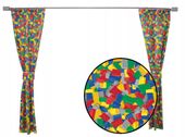 ZASŁONA zasłony dziecięce KLOCKI LEGO komplet
